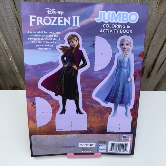 Ana & Elsa Disney Coloring & Activity Book for Kid - Picture 2 of 4